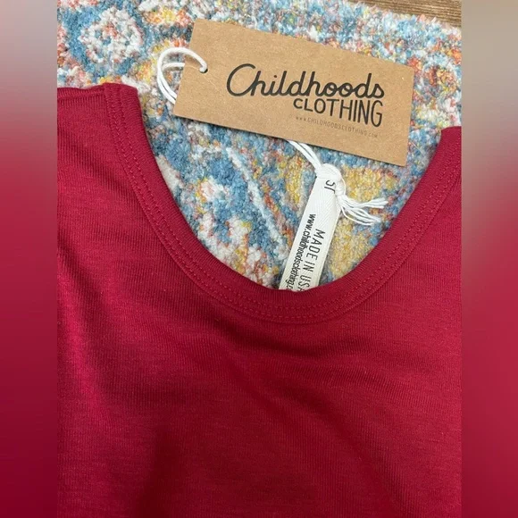 Childhoods Clothing Crimson Swing Dress